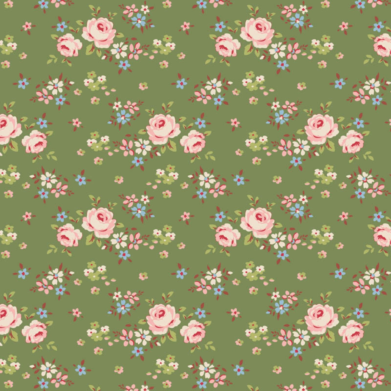 Tilda Patchwork Stoff Baumwolle - Creating Memories - Gracie Green